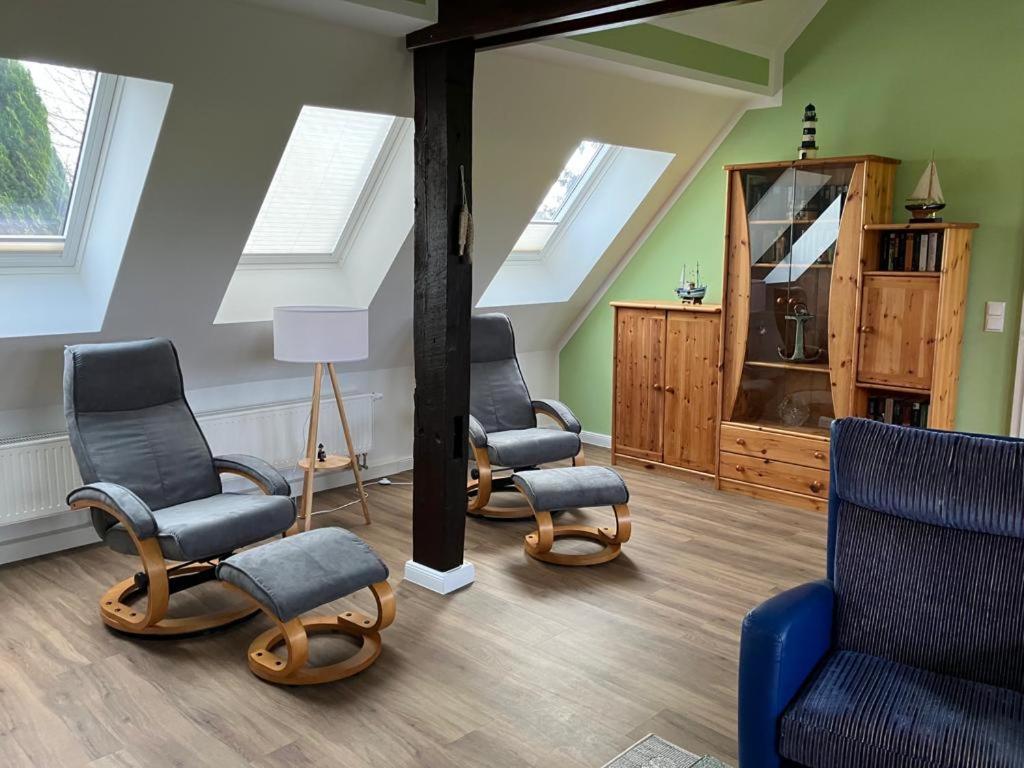 Grosse 4 Sterne Ferienwohnung Beim Boddenstrand Sundhagen-Niederhof المظهر الخارجي الصورة