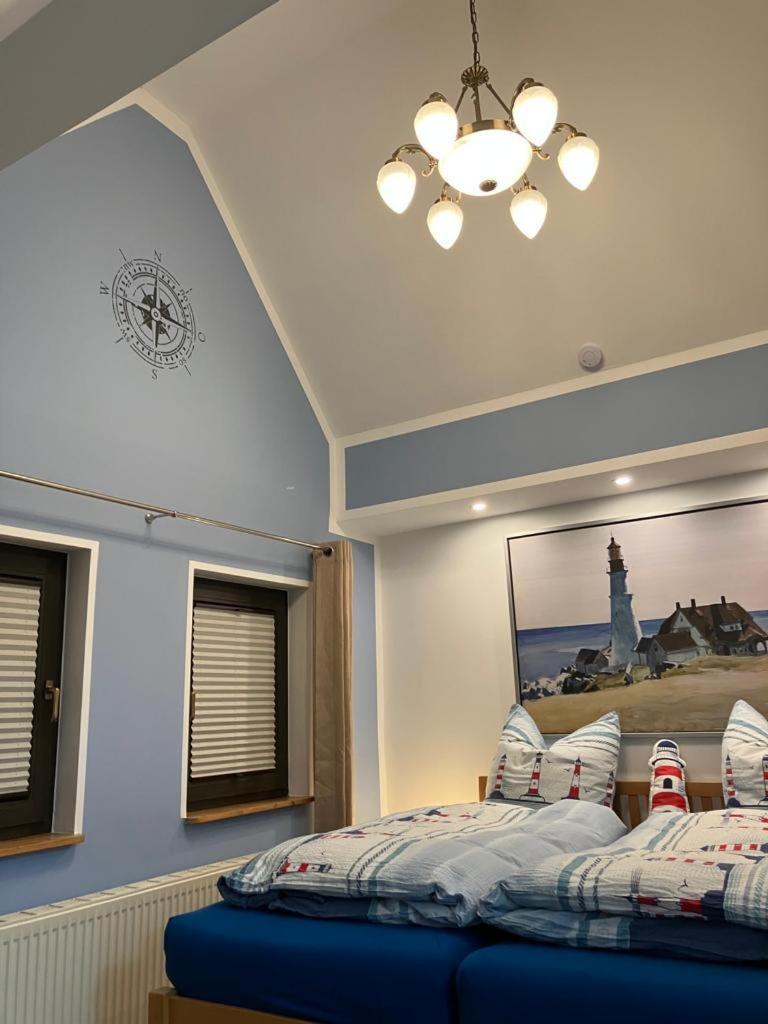 Grosse 4 Sterne Ferienwohnung Beim Boddenstrand Sundhagen-Niederhof المظهر الخارجي الصورة