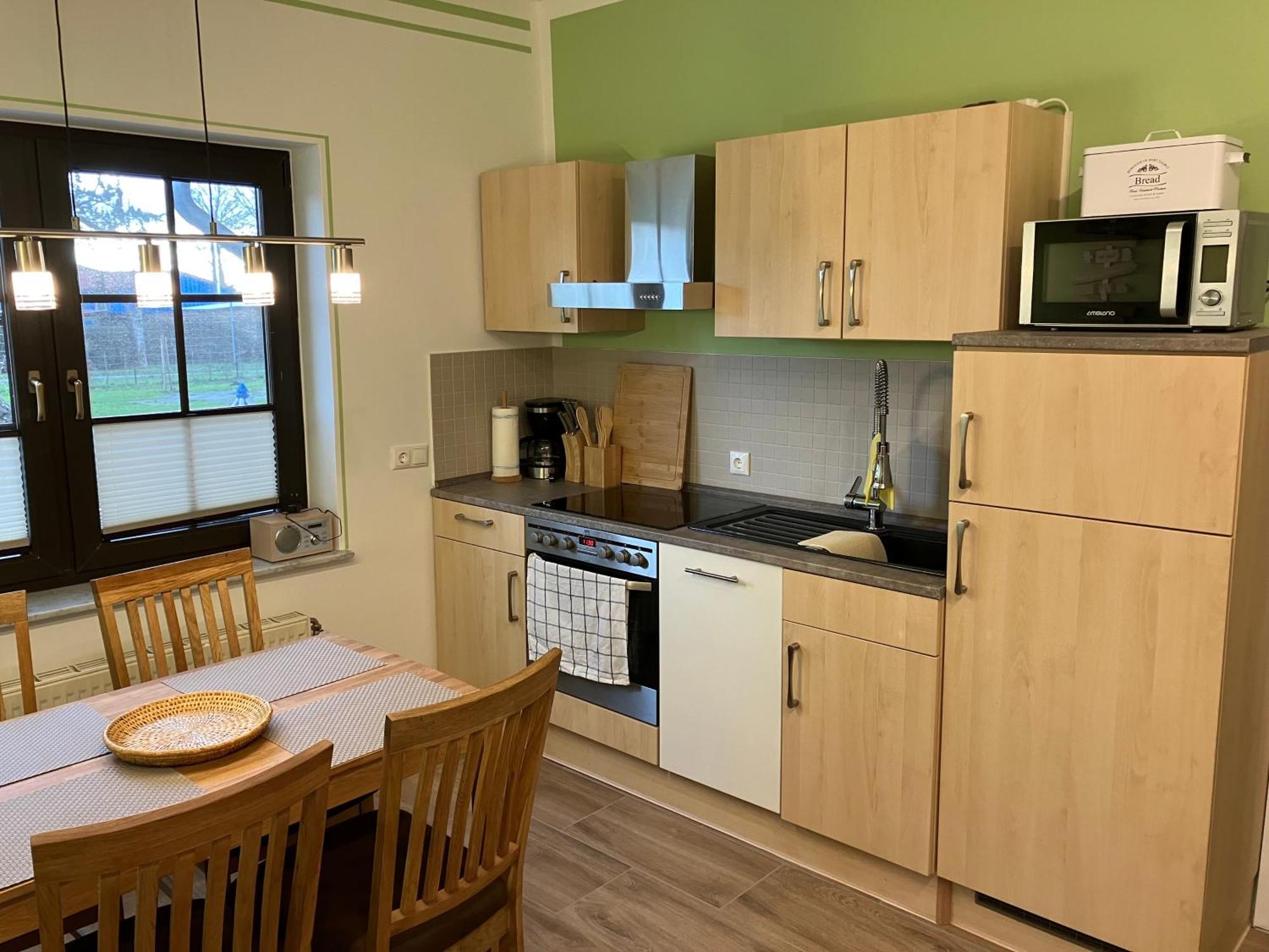 Grosse 4 Sterne Ferienwohnung Beim Boddenstrand Sundhagen-Niederhof المظهر الخارجي الصورة