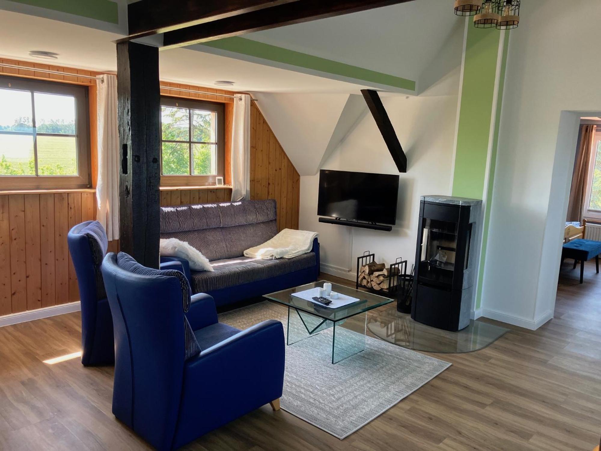 Grosse 4 Sterne Ferienwohnung Beim Boddenstrand Sundhagen-Niederhof المظهر الخارجي الصورة