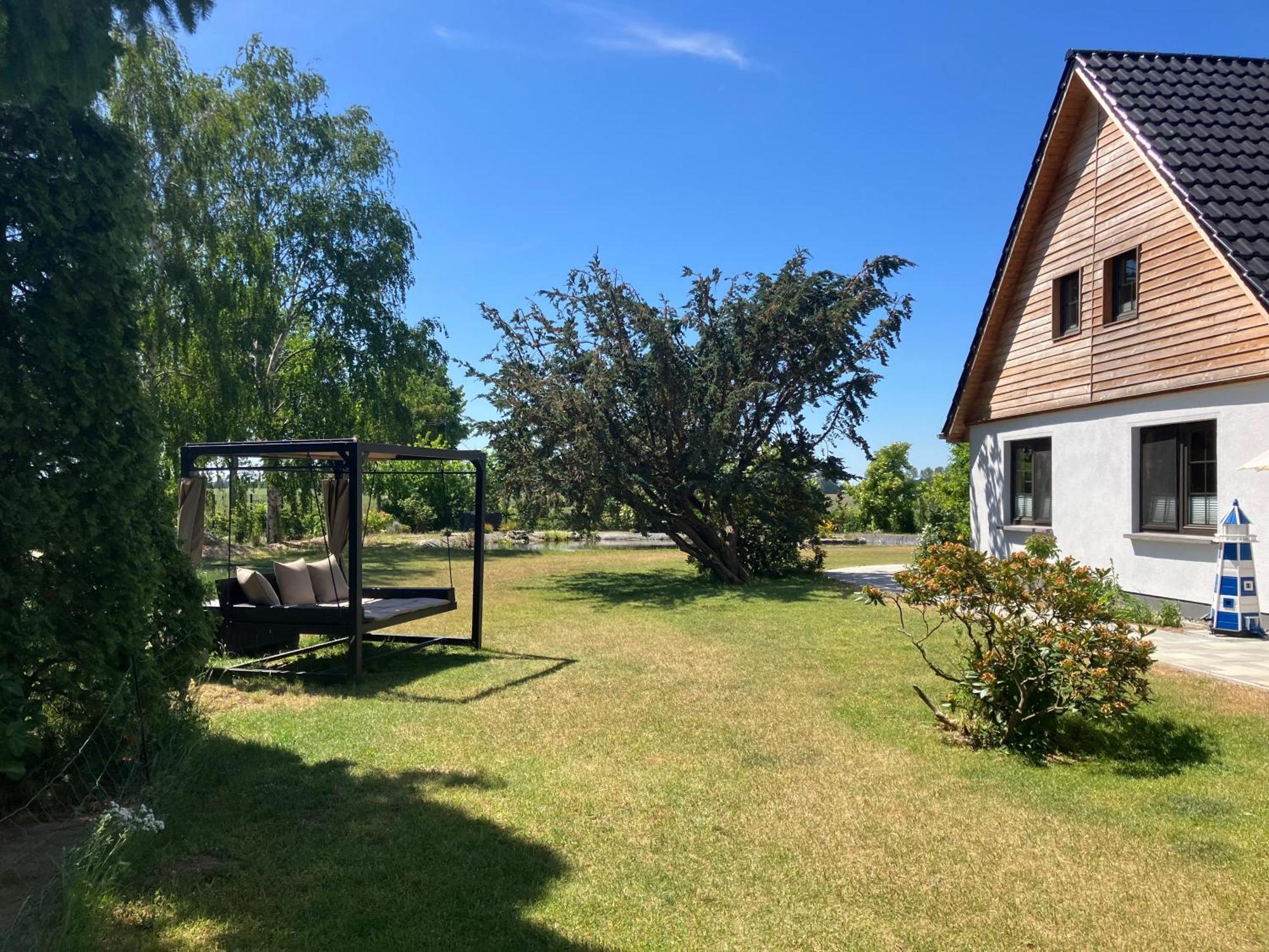 Grosse 4 Sterne Ferienwohnung Beim Boddenstrand Sundhagen-Niederhof المظهر الخارجي الصورة