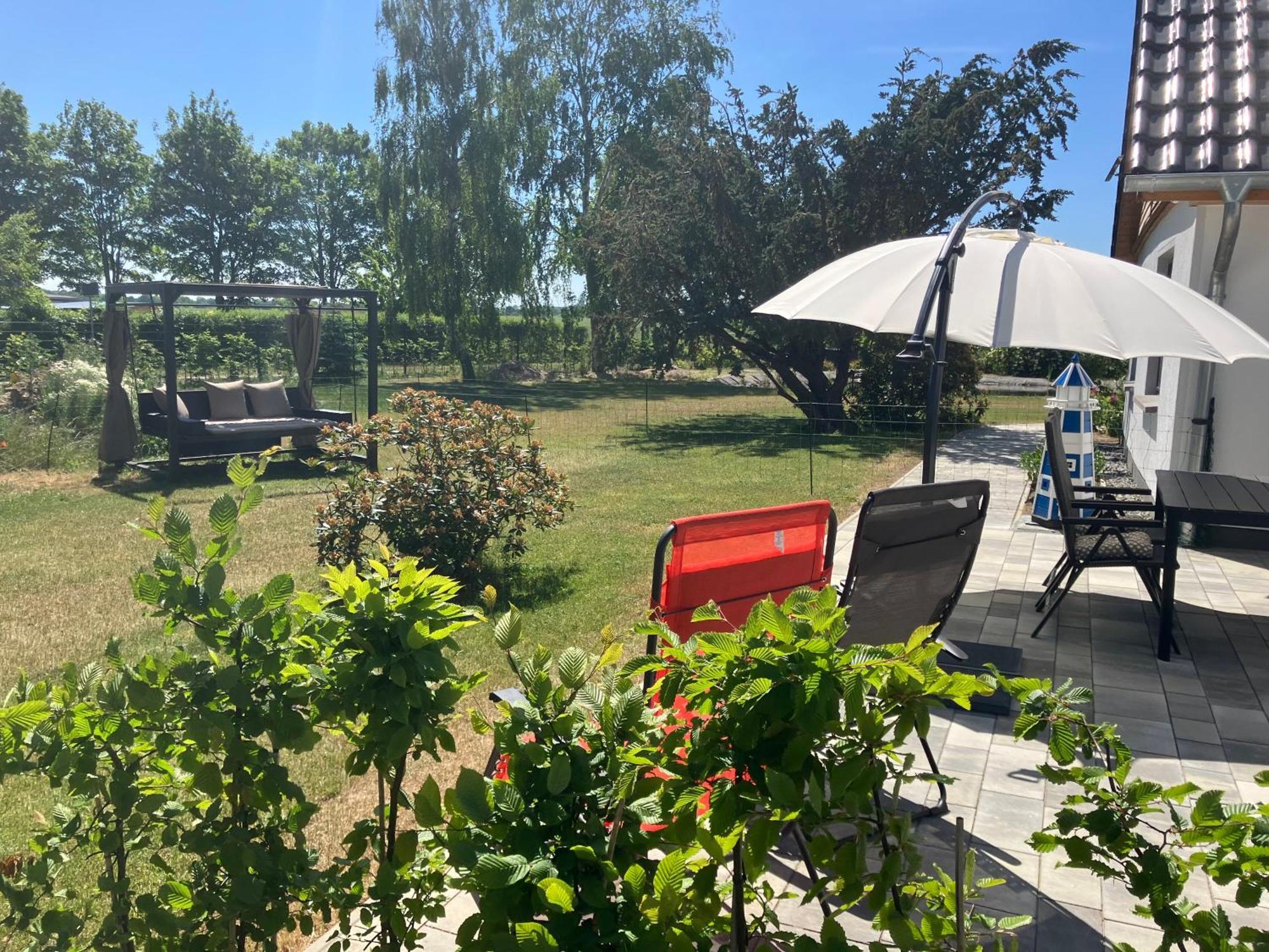 Grosse 4 Sterne Ferienwohnung Beim Boddenstrand Sundhagen-Niederhof المظهر الخارجي الصورة