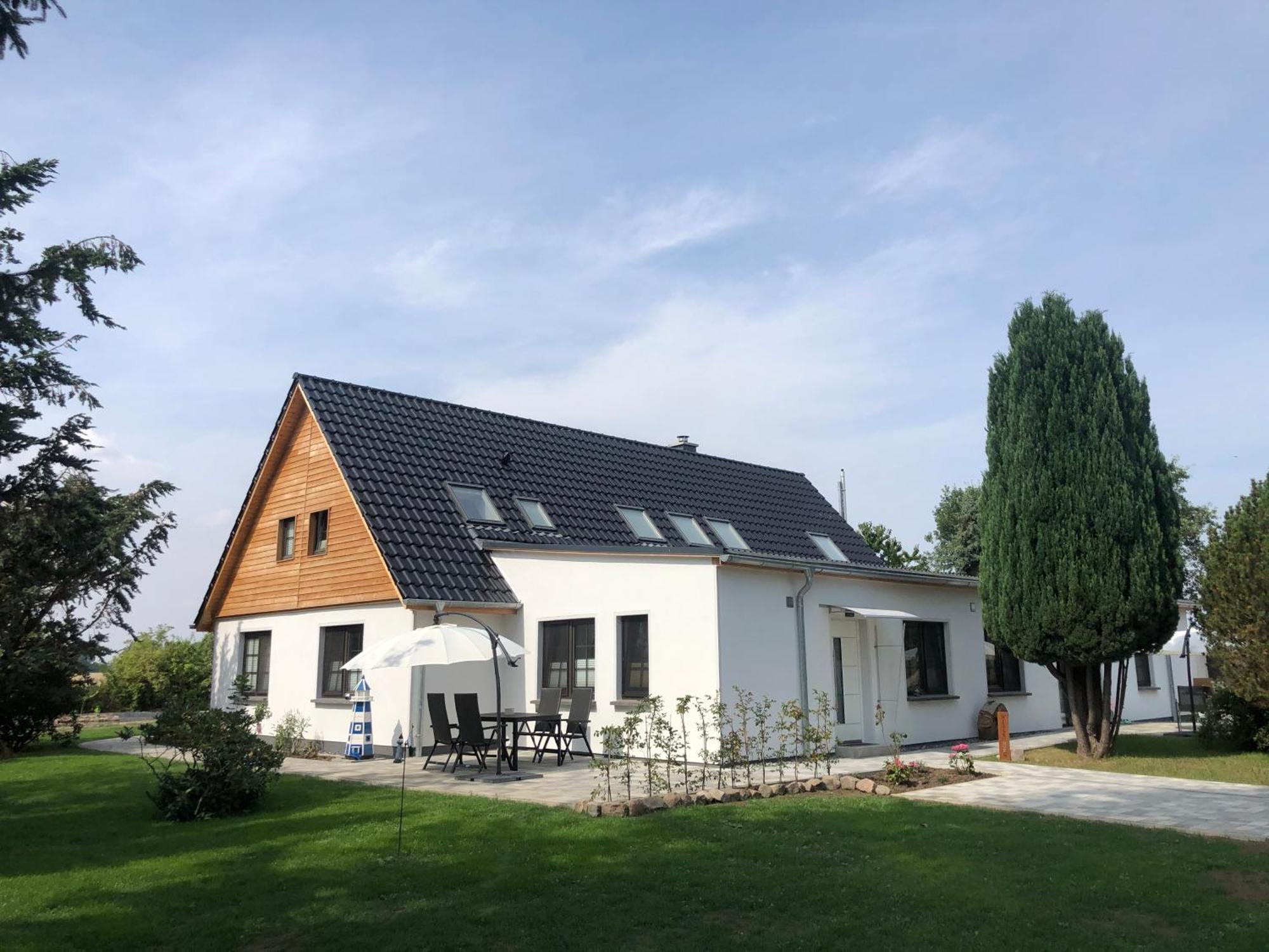 Grosse 4 Sterne Ferienwohnung Beim Boddenstrand Sundhagen-Niederhof المظهر الخارجي الصورة