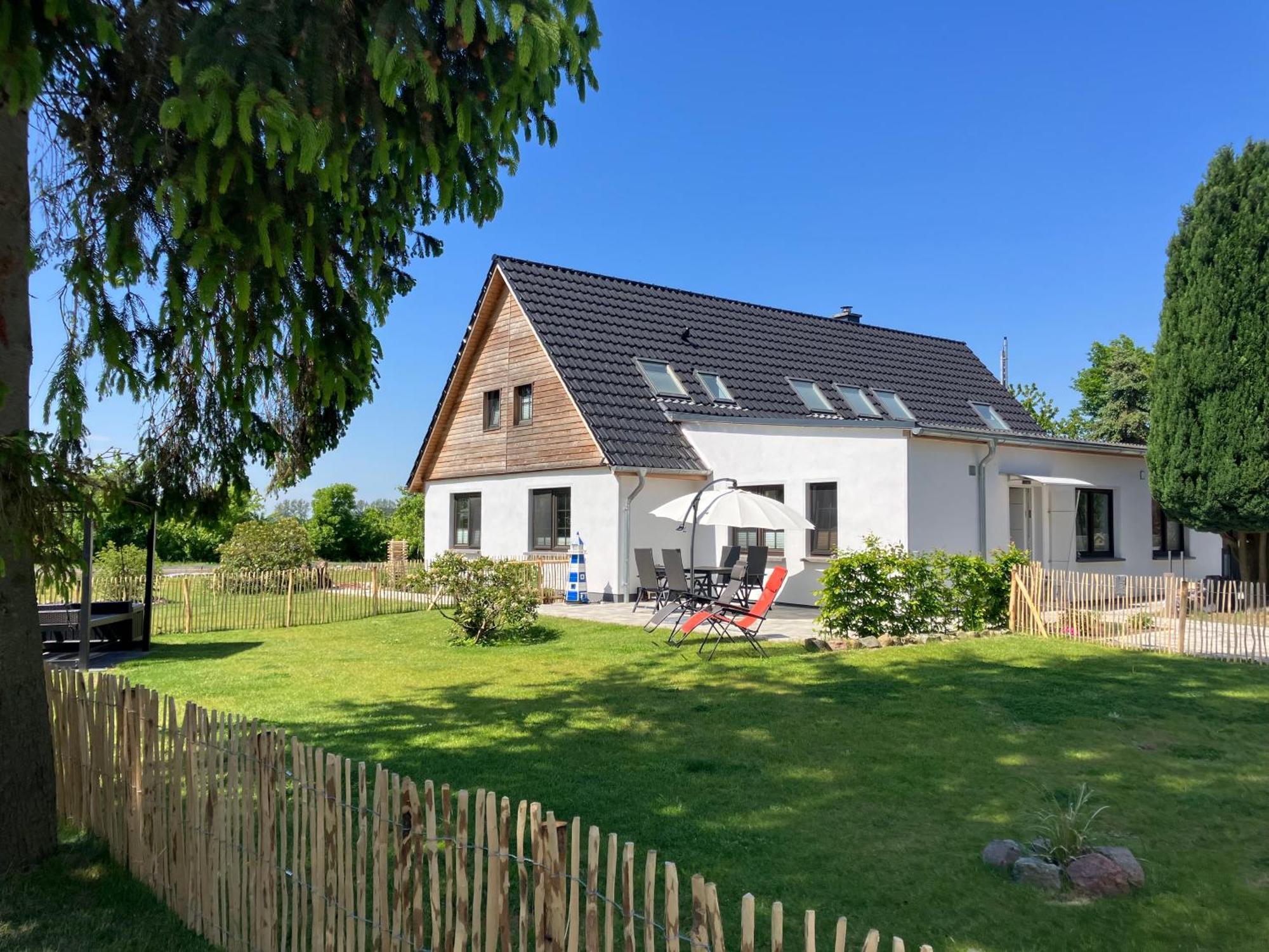 Grosse 4 Sterne Ferienwohnung Beim Boddenstrand Sundhagen-Niederhof المظهر الخارجي الصورة