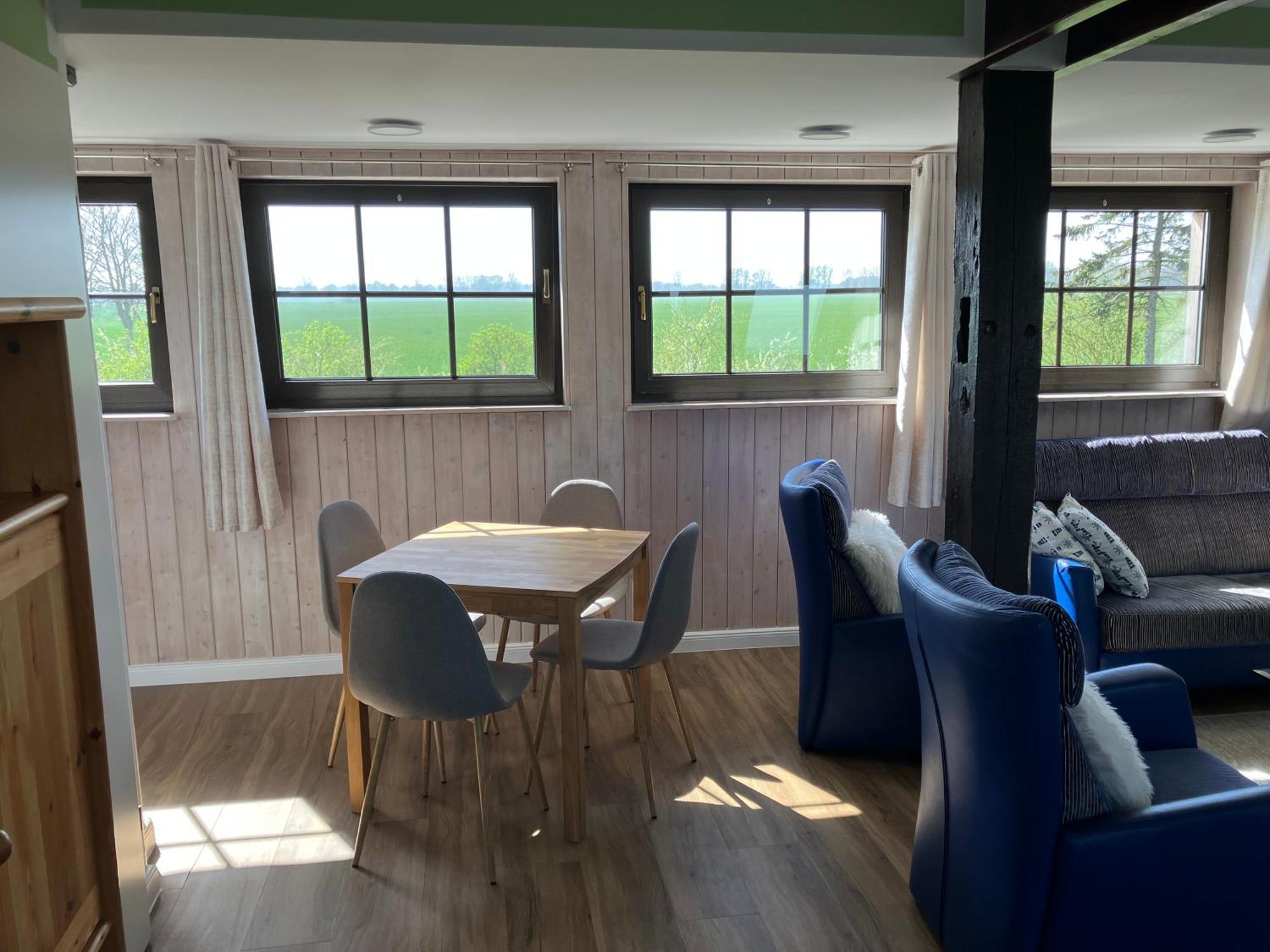 Grosse 4 Sterne Ferienwohnung Beim Boddenstrand Sundhagen-Niederhof المظهر الخارجي الصورة