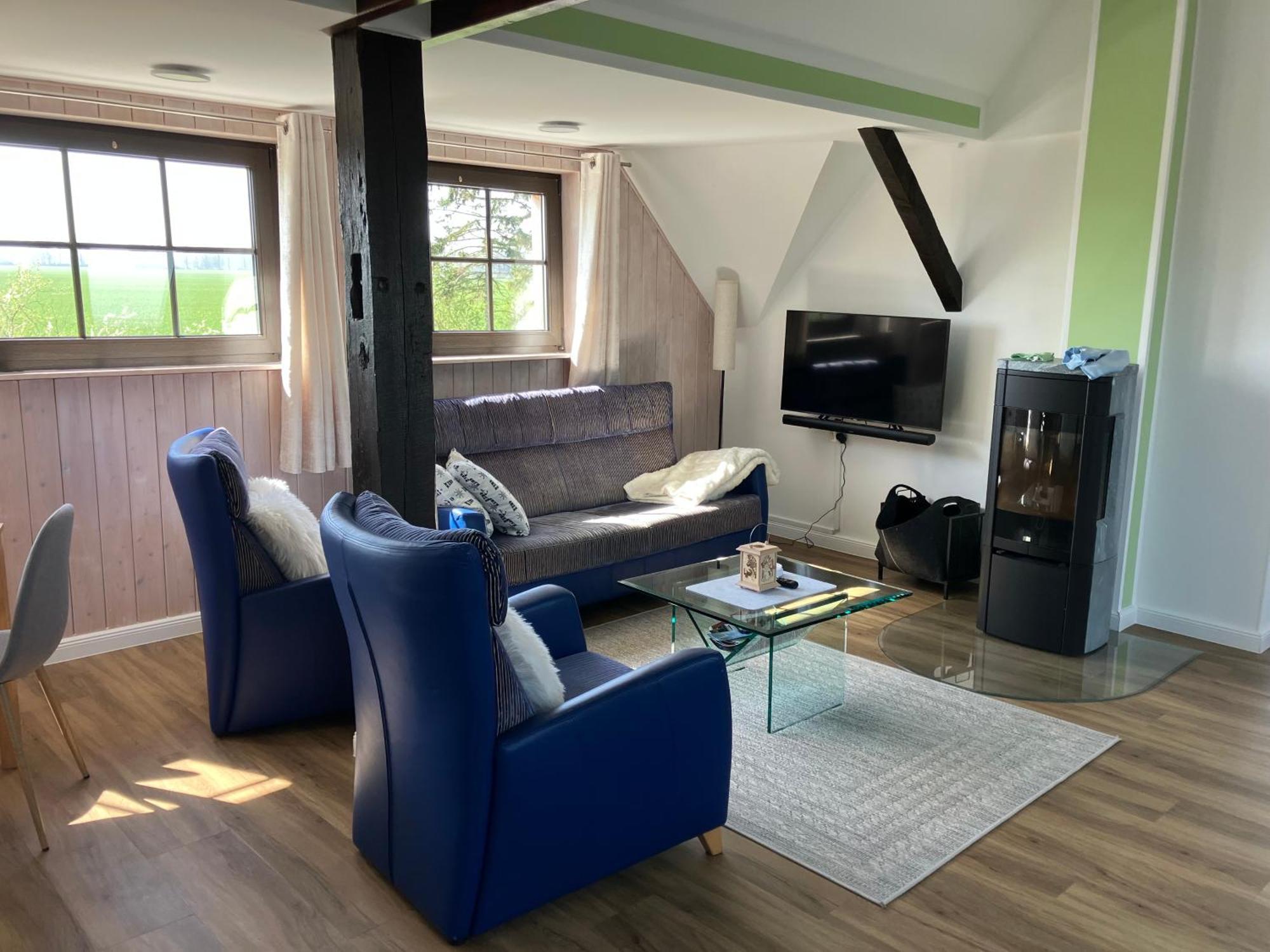 Grosse 4 Sterne Ferienwohnung Beim Boddenstrand Sundhagen-Niederhof المظهر الخارجي الصورة